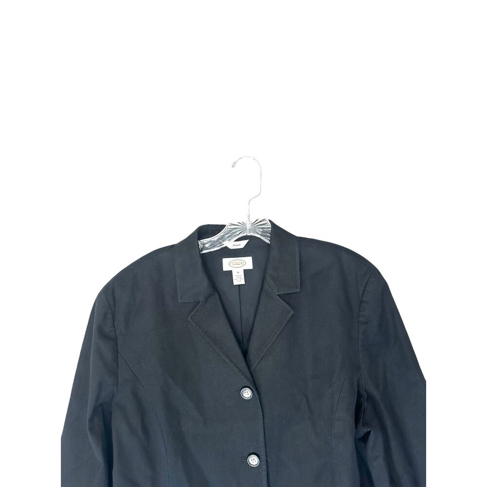 Talbots Black Basic Textured Work Office Career S… - image 4